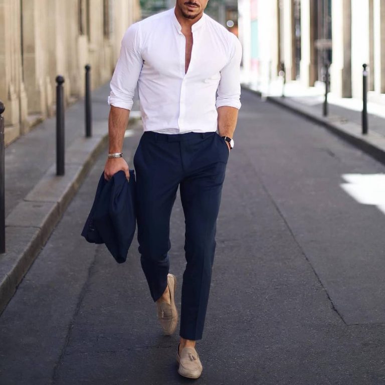 40 White Shirt Outfit Ideas for Men | Styling Tips