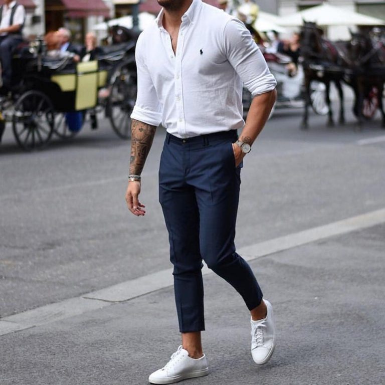 40 White Shirt Outfit Ideas for Men | Styling Tips