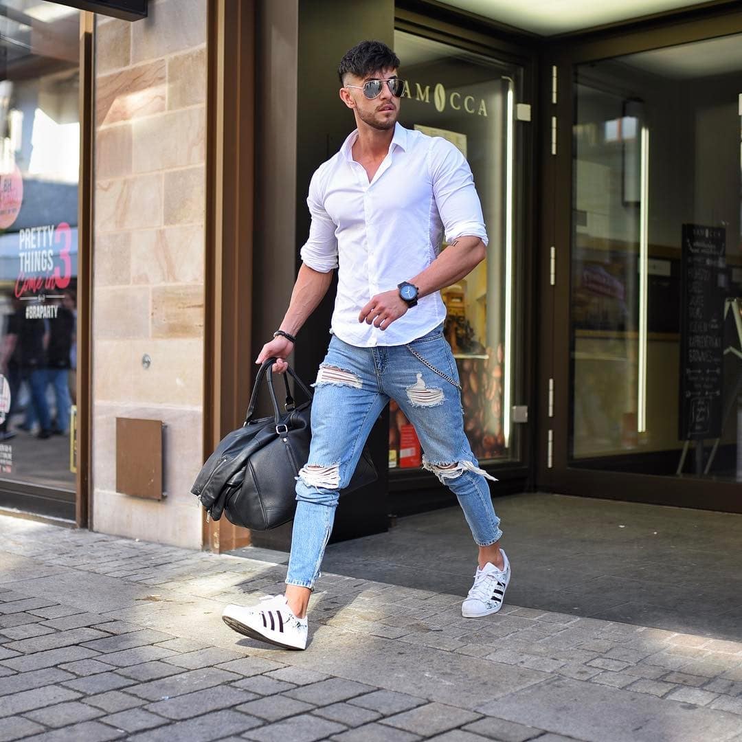 40 White Shirt Outfit Ideas for Men | Styling Tips