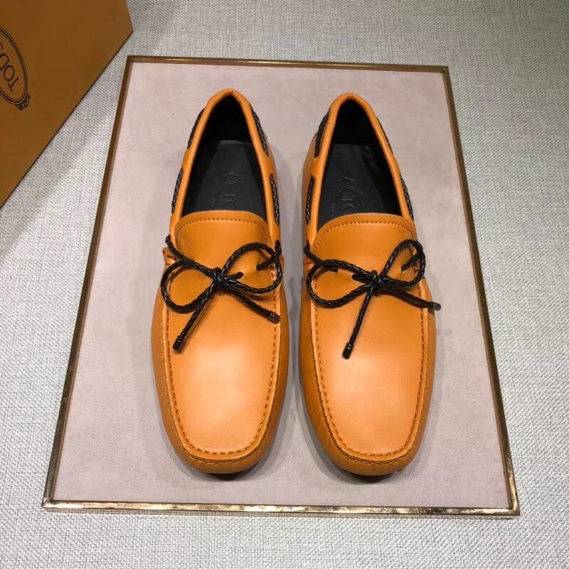 Brown boat shoes