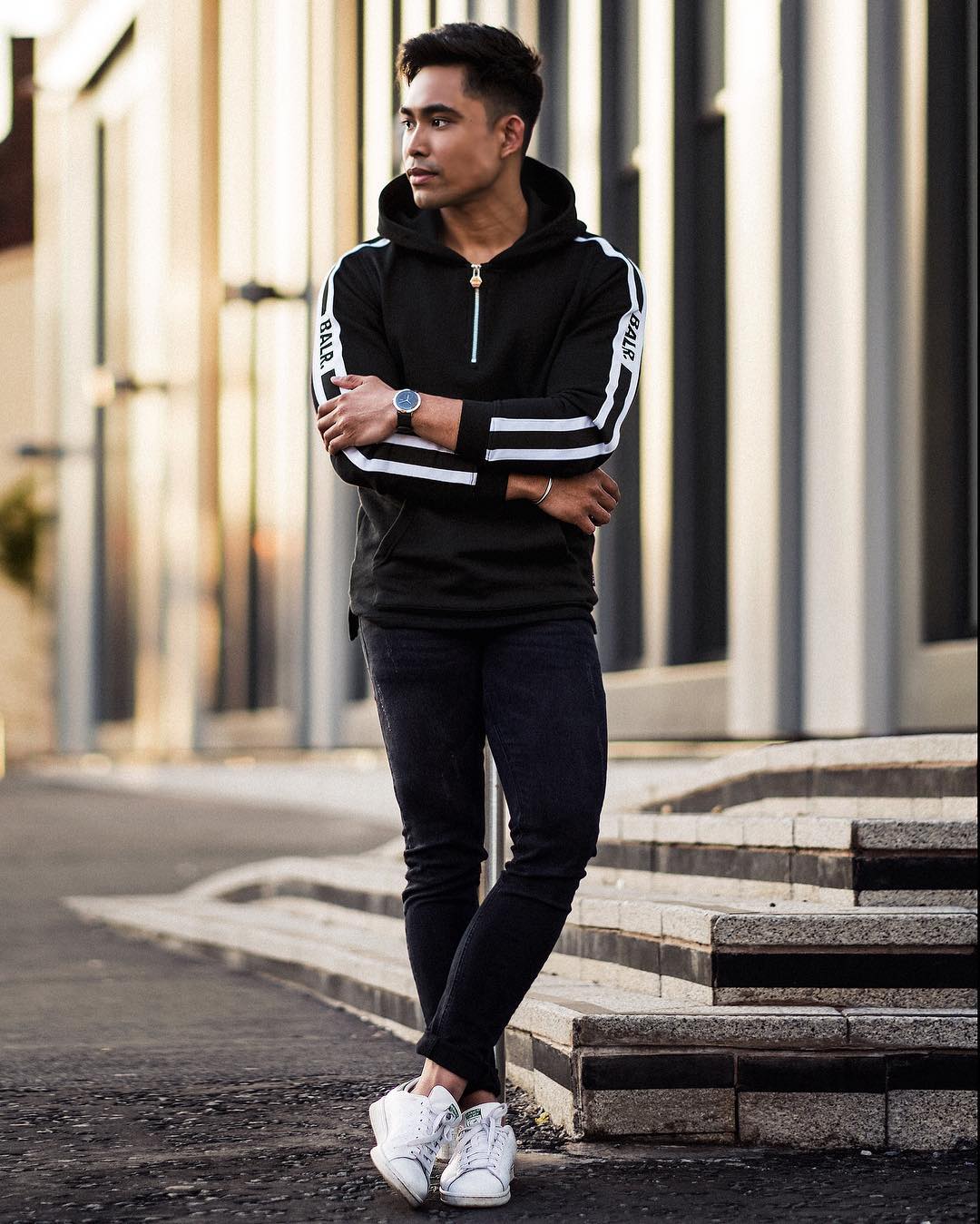 all black work outfit mens