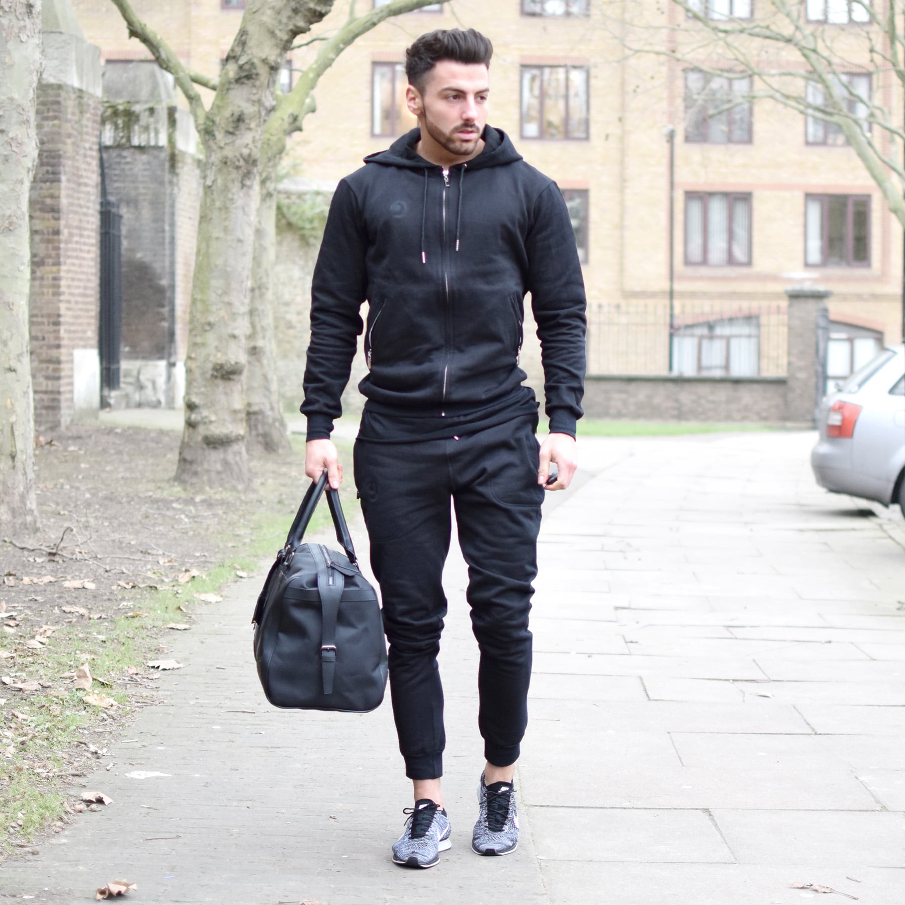 all black work outfit mens