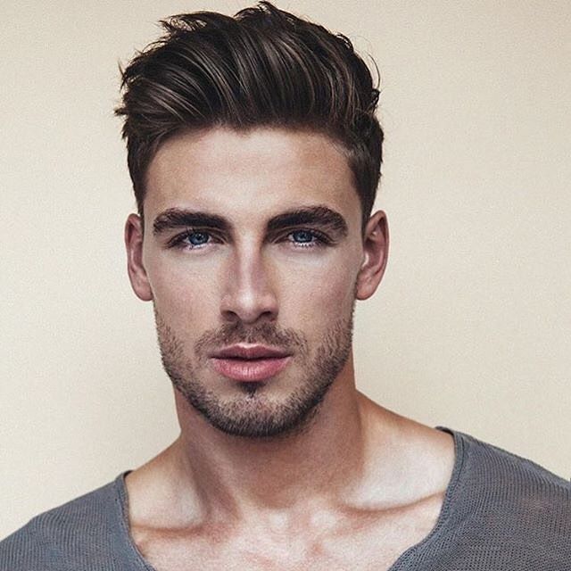 Men quiff hairstyle