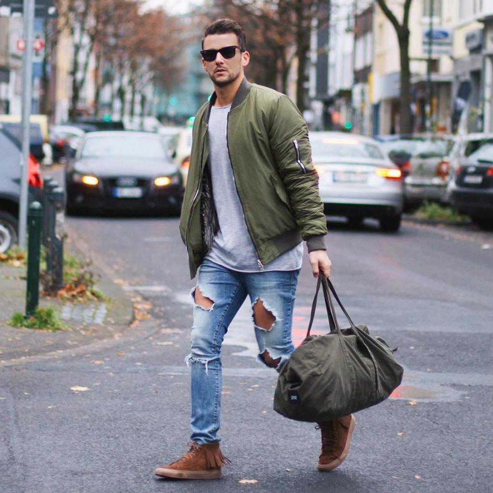 35 Stylish Ways To Wear A Bomber Jacket With Images 