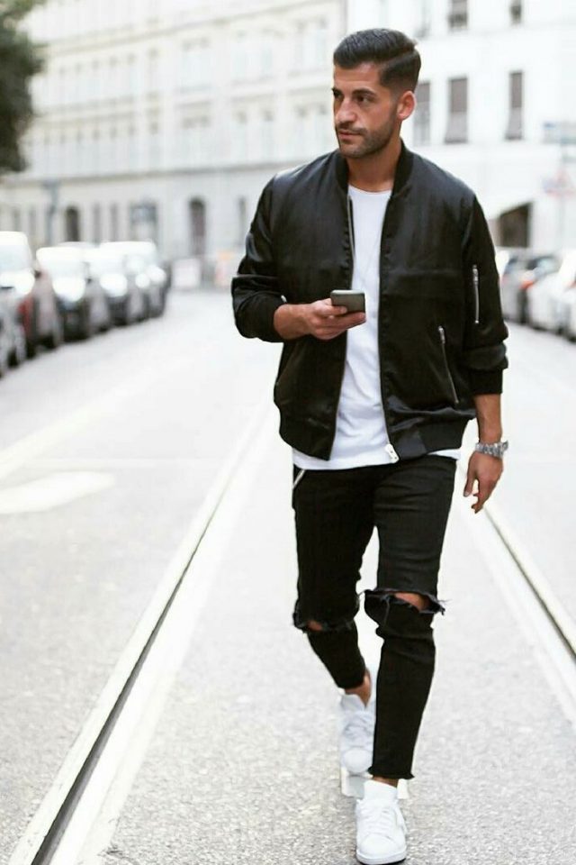 35 Stylish Ways to Wear a Bomber Jacket (with Images)