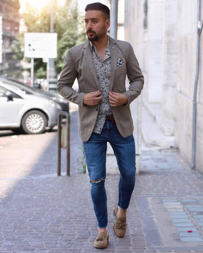 semi casual outfits for guys