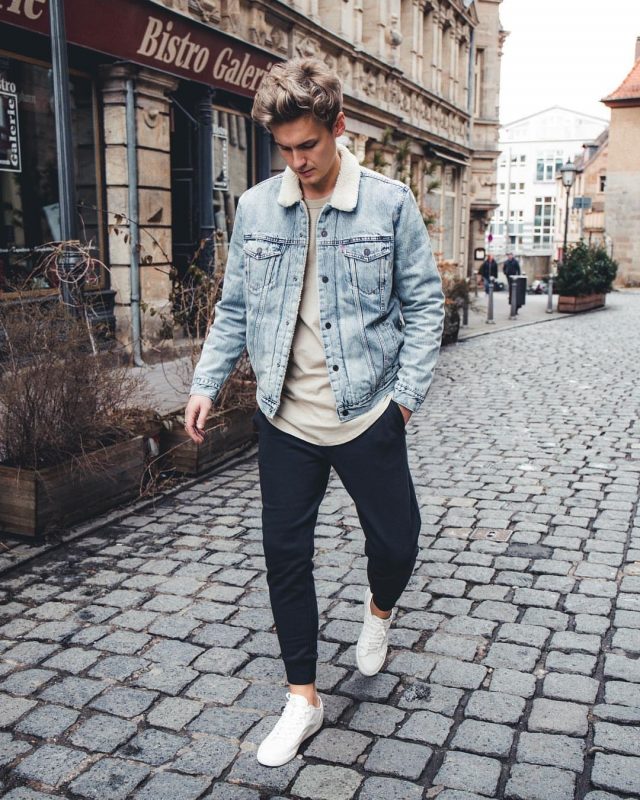 jean jacket fall outfits