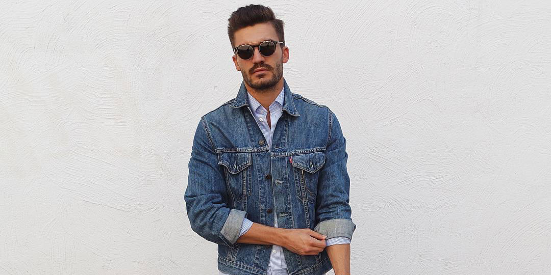 Shirts to wear with denim cheap jacket