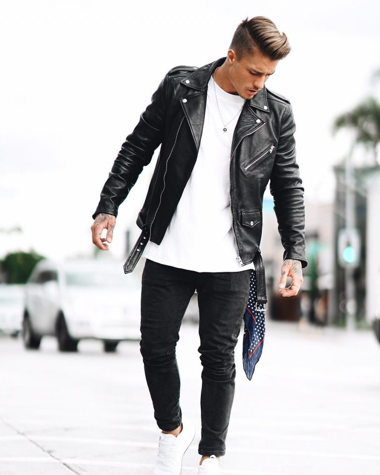 50 Best Fall Leather Jackets For Men 2018 - Urban Men Outfits