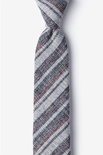 textured skiny tie