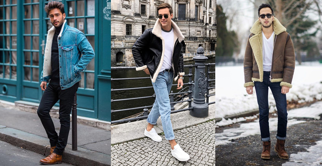 50 Stylish Ways to Wear A Shearling Coat: Fashion Tips for Men