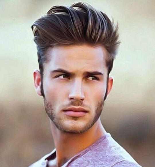 High Quiff + Taper Cut 1 - winter men's hairstyles