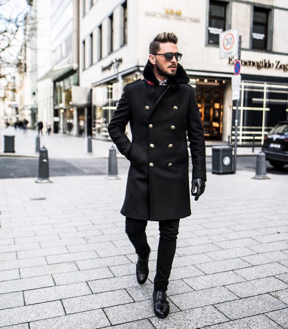 men peacoat