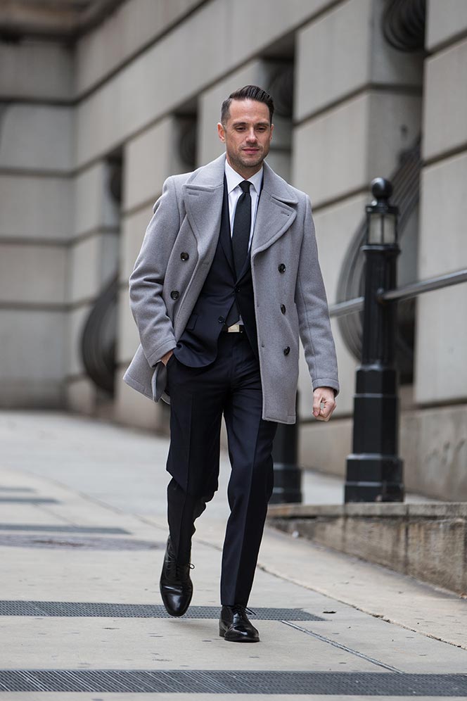 50 Peacoat Outfit Ideas for Men | Peacoat Outfit Ideas