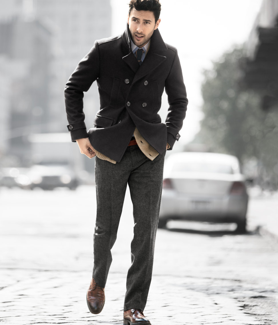 50 Peacoat Outfit Ideas for Men | Peacoat Outfit Ideas