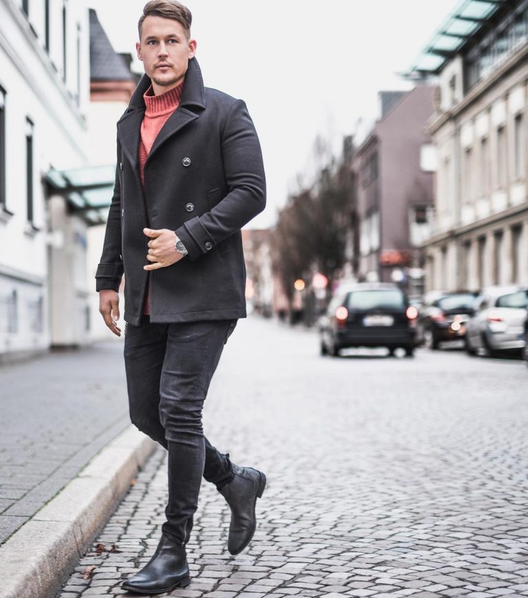 50 Peacoat Outfit Ideas for Men | Peacoat Outfit Ideas