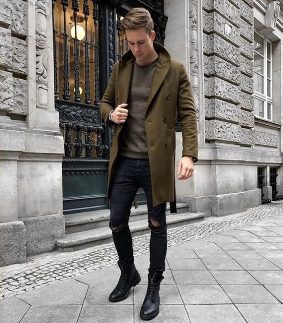 peacoat chelsea boots