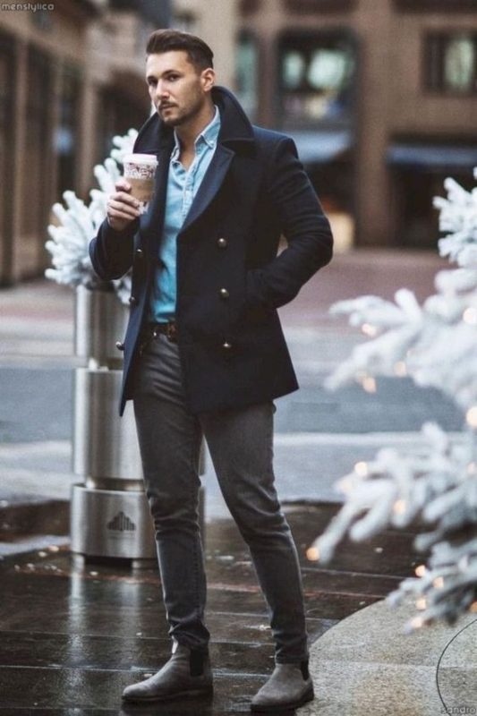 Seriously! 20+  Hidden Facts of How To Wear A Peacoat: How to wear a peacoat.