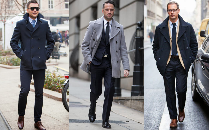 Top 20 Outfits For Winter For Men's (2021) Pea Coat