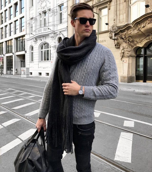 Men's Guide to Scarf: How to Tie a Scarf & Outfit Ideas [with Images]