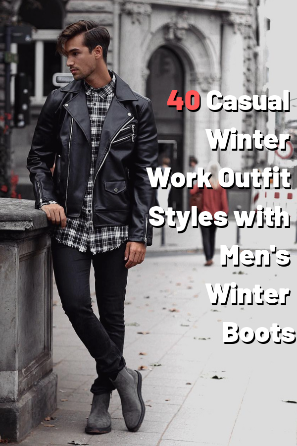 outfit men boots