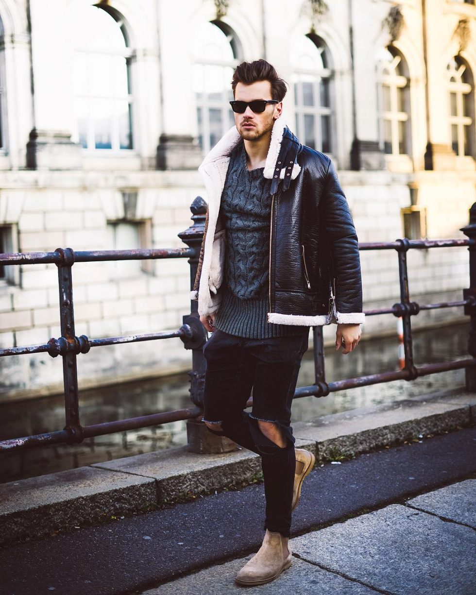 40 Casual Winter Work Outfit Ideas Featuring Men's Boots