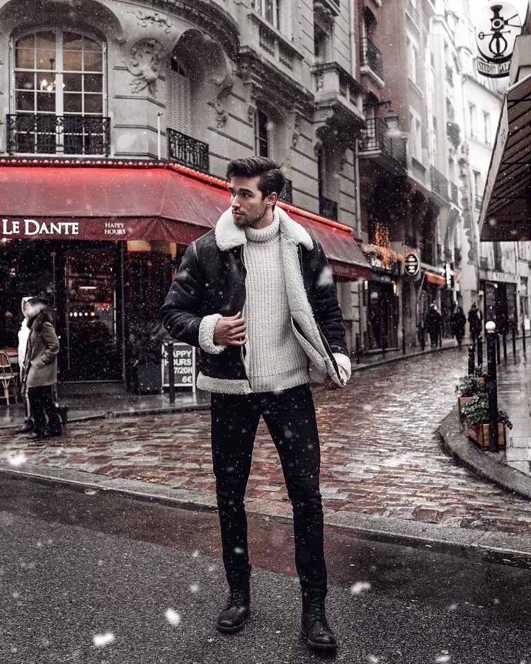mens winter work outfits