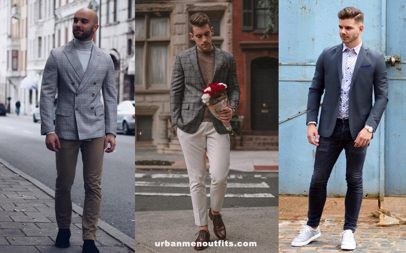 How to dress on Valentine’s Day? Choose blazer or sports coat. 